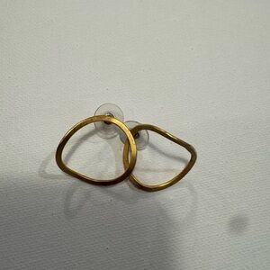 Elegant Gold-Tone Earrings